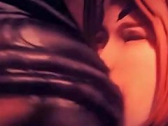Erotic Animated Video Featuring Female Masturbation, Deepthroating, And Swapping