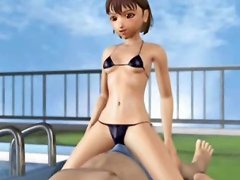 A Senior Man Has Sex With A Young 3d Character