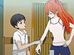 A Young Anime Girl Enjoys Receiving Oral Sex
