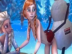 A Compilation Of 3d Animated Sex Scenes Featuring Elsa And Anna From The Frozen Franchise