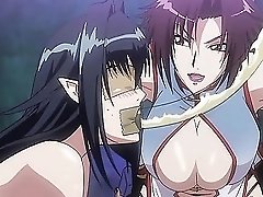Hentai Girl Restrained And Receives Anal And Vaginal Stimulation